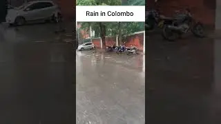 Heavy Rain in Colombo #asiacup2023 #pakvsind #rain