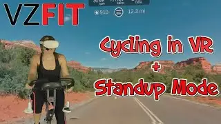 VZfit VR &mdash; предварительный просмотр режима стоя и езда на велосипеде по Седоне, Аризона! + РОЗЫГРЫШ