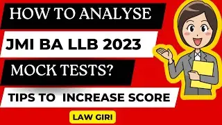 Analysing Mock Test JMI BA LLB|Analysis Paper Jamia Islamia 5 years Law Entrance Exam LawGiri