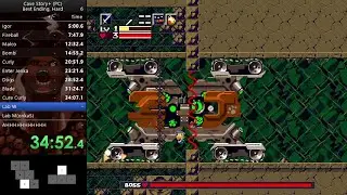 (1:16:04) Cave Story+ (PC) Best Ending, HARD mode speedrun