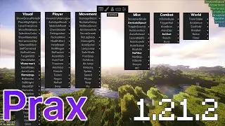 The Most OP Hacked Client For 1.21.2 - PRAX Client Minecraft Bedrock Edition (Download)