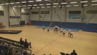 Double backflip on wooden floor - Jesper Andre