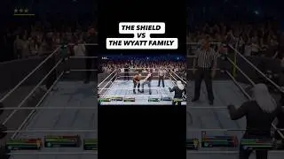 WWE2K25 - The Shield vs The Wyatt Family #wwe #wwe2k25 #shield #wyattfamily