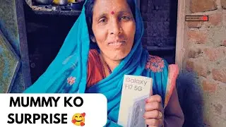 New Mobile Ka Surprise🤞 Mummy Ko  🥰 || #surprise #raviravlogs #vlog #newmobile 