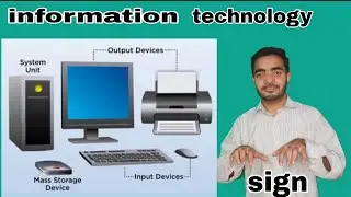Information technology in sign language