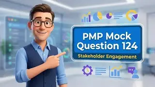 PMP Mock Question 124 Real Exam Practice &ndash; What&rsquo;s the Right Answer #shorts #PMPQuestions