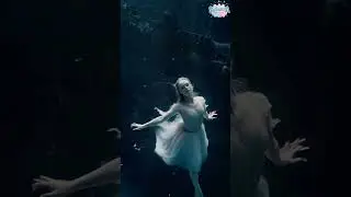 Underwater Ballerina Dance in Deep Sea Shipwreck | Cinematic Ocean Ballet (13)