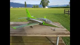 Taft Hobby Viper Super Snake Jet V4 Maiden Flight Wemotec 1970kv 6S EDF