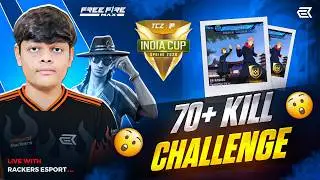 🔴 FF MAX India Cup Spring 2026 LIVE | Open Qualifier Practice with Rackers Esports 🏆#freefire #ff