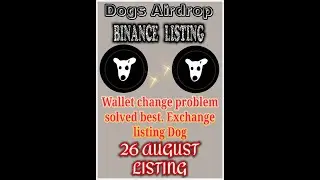 dog wallet connect binance | Dog ka wallet connect kaisay change krein problem solved