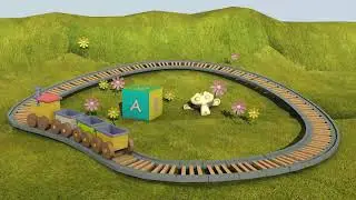 Trenzinho de brinquedo / Toy Train - Animação 3d #Blender 2.67b