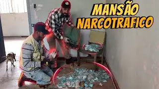Mans&atilde;o do narcotr&aacute;fico com milh&otilde;es escondido 