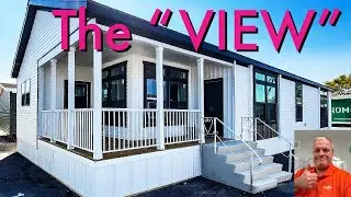 The VIEW Corner Porch Contemporary MODULAR HOME Clayton Homes Frazeysburg Ohio David Daniels MOD