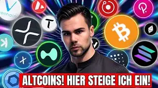 Krypto: Neue Altcoin Einstiege? Wir gehen ALLE M&auml;rkte durch!