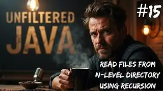 #15 Java Program to Read Files from N-Level Directory Using Recursion #java