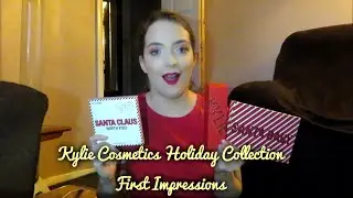Kylie Cosmetics Holiday Collection First Impressions