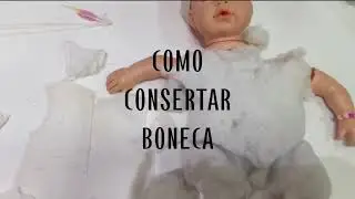 Como consertar boneca rasgada - Ateli&ecirc; Miana's
