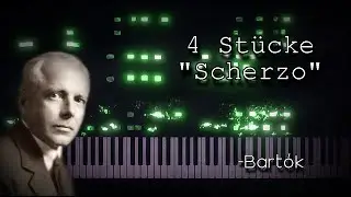 B. Bartók - 4 Stücke Sz 22 BB 27 No.4 