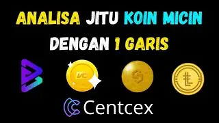 Cara Jitu Analisa Koin Micin dengan 1 Garis | LESLAR - SEKUYA - CENTX - BRISE - VCGamers