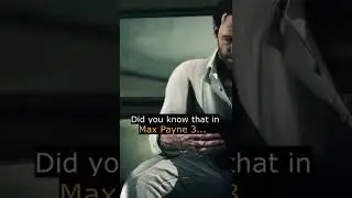 Did You Know That In Max Payne 3...