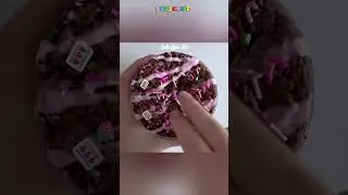 Coco Strawberry Sprinkles Slime ASMR 😋🍪🍓 #shorts #slime #asmr