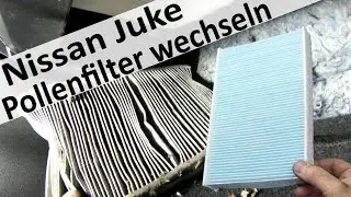 Nissan Juke F15 Pollenfilter wechseln