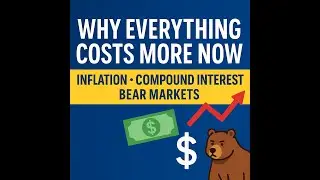 Why Everything Costs More Now: Inflation, Compound Interest & Bear Markets Explained FAST 💸