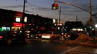 🇺🇸NYC live : A night walking tour in Brooklyn