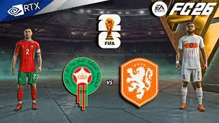 FC 26 - Morocco vs Netherlands | FIFA World Cup 2026 Full Match | PC&trade; [4K60]
