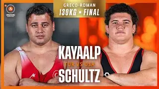Cohlton Michael SCHULTZ (USA) vs. Riza KAYAALP (TUR) | 2026 Zagreb Open | Gold Medal | GR 130Kg