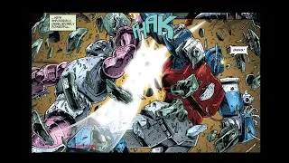 TFR1:Ultra Magnus Vs Galvatron!From Transformers Regeneration One Vol 3!