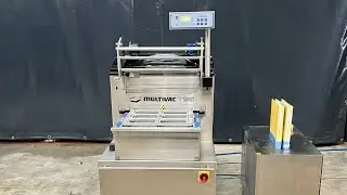 Multivac T250 from 2009 with 3 tools