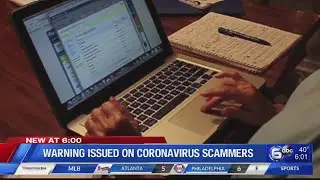 Warning issued on Coronavirus scammers