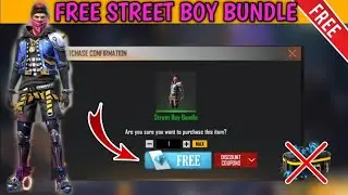 I got street boy bundle in 12 creat using this tricks