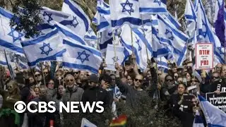 Tens of thousands protest Israeli Prime Minister Netanyahu's proposed judicial overhaul