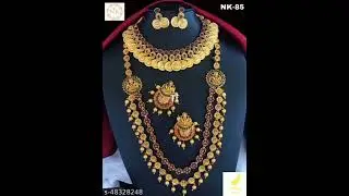 chic jewellery sets 1179 rs what's app 9698922530