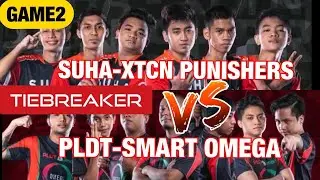 [GAME2] SUHA-XTCN PUNISHERS VS PLDT-SMART OMEGA | THE NATIONALS | 'TIEBREAKER'