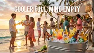 Cooler Full, Mind Empty 🍹 Chill House Beach Vibes | Carefree Summer Music