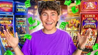 I Tested EVERY Buffalo Slot Machine at the Casino (INSANE Finish!)