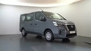 2023/4 Nissan Primastar 2.0 dCi Tekna Combi LWB L2H1 with 9 Seats and Air Con in Urban Grey