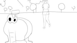 Slendytubbies animation : Po meets Noo Noo