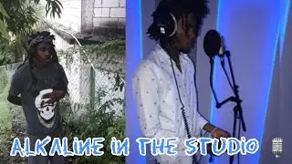 Alkaline in the studio 🎙part 2 sixteen_oeight