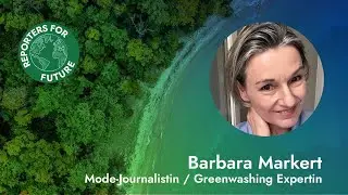 Barbara Markert, Mode-Journalistin& Greenwashing Expertin | Greentech.LIVE 2024 Fall Edition, Berlin