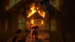 The Puppy That Saved His Best Friend 🐶🔥 | Heartwarming Pixar-Style Animation Short #kindness
