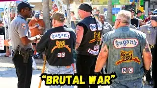 Pagans MC против Mongols MC: байкерская война без заголовков в прессе.
