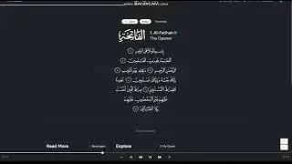 Quran Karim Surah Al Fatihah 2 Times