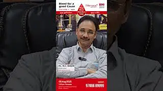 BNI Azpire Erode 2025|MCR Textiles Private Limited #bleedforacause #mcrtextiles #mcrshopping