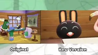 The Yodeling Veteraian Of The Alps - Comparison (Original and Animal Crossing)
