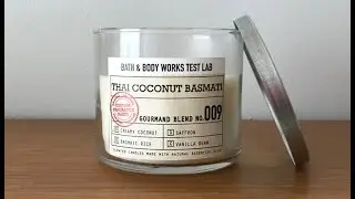 Thai Coconut Basmati - Bath & Body Works / White Barn Candle Review