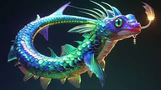 Fascinating Facts About Deep Sea Dragon Fish| Interesting Facts for Kids| Sea Animals|Magic Berry's